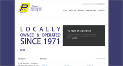 Desktop Screenshot of pioneerclean.com